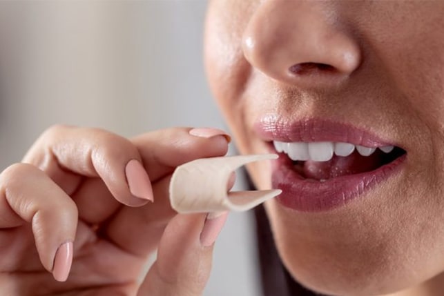 Image result for eating sugar free gum